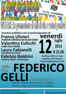 Posto pubblico Arcidosso