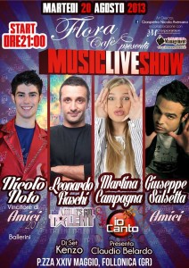 Locandina Music Live Show Follonica