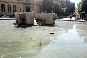 Fontana piazza Rosselli