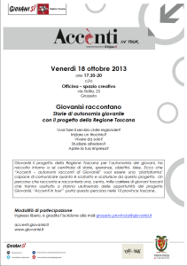 Accenti in tour - Grosseto