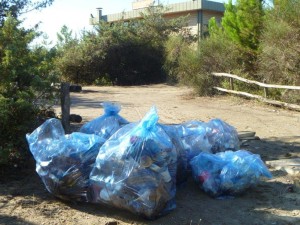 Rifiuti Principina a mare
