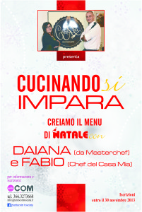 locandina corso cucina Natale