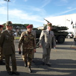 Visita capo esercito Francesce