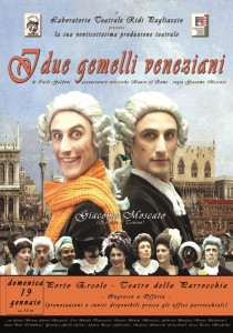 Locandina I due gemelli veneziani