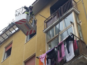 Incendio via Calabria 2