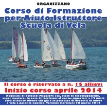 locandina corso vela
