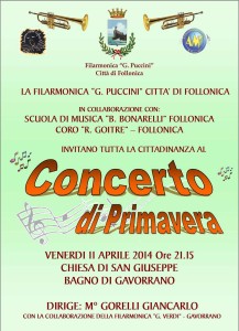 Concerto di prmavera Bagno di Gavorrano