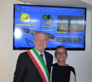 inaugurazione fotovoltaico sul palazzo comunale Castiglione 2
