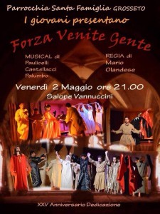 manifesto Forza venite gente
