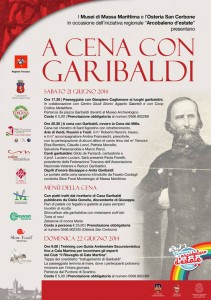 a cena con Garibaldi