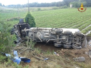 Incidente mezzo pesante