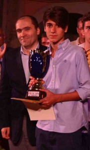 Il vincitore semifinale Dilettando Giulio Mari