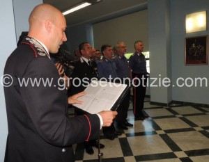 Riconosciemnti ai carabinieri