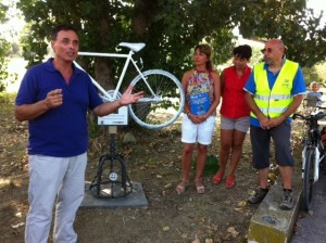 bici bianca