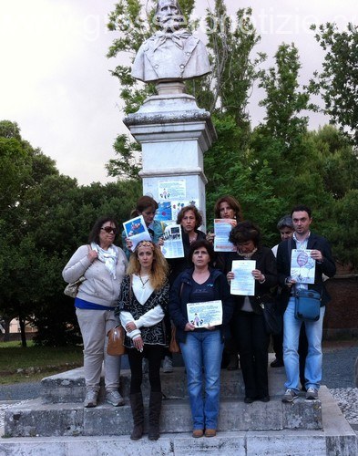 protesta contro Boschi e buona scuola