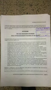Petizione via Giusti