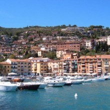 Una veduta panoramica dell'Argentario