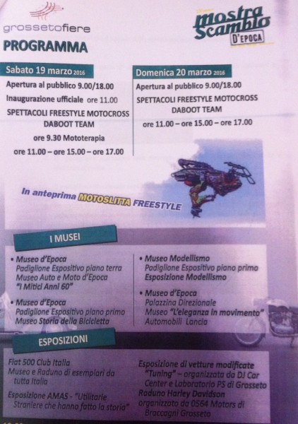 programma 2016 mostra scambio
