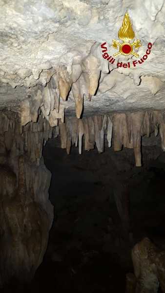 Esercitazione grotta Vigili del Fuoco 6