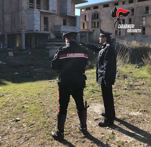 Controlli Carabinieri via dei Barberi