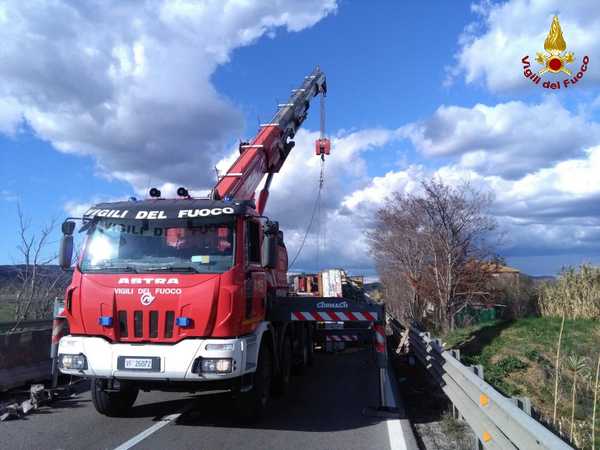 Rimozione camion Aurelia