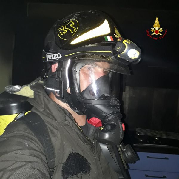 incendio scantinato Marina 3