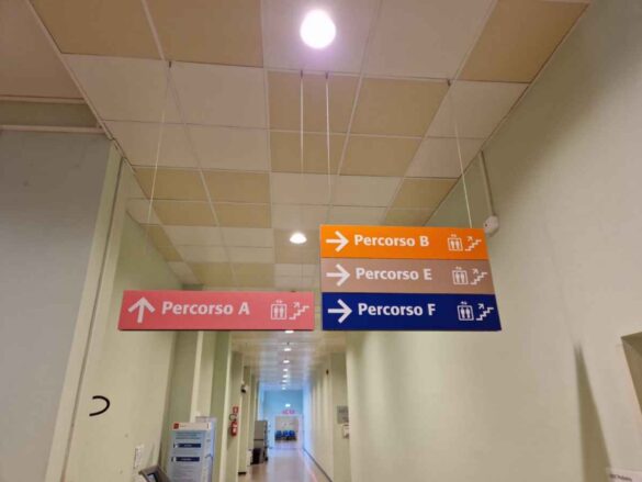 cartelloni indicazioni ospedale grosseto 2