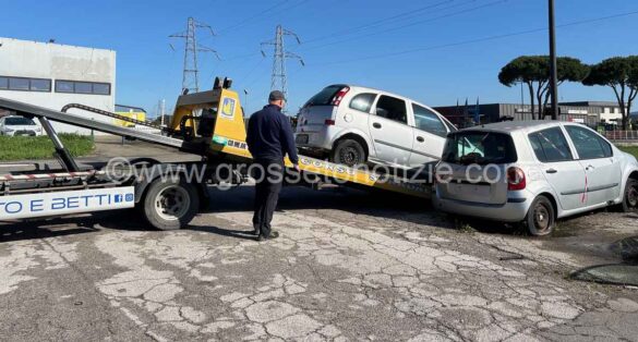 Rimozione auto via Smeraldo 4