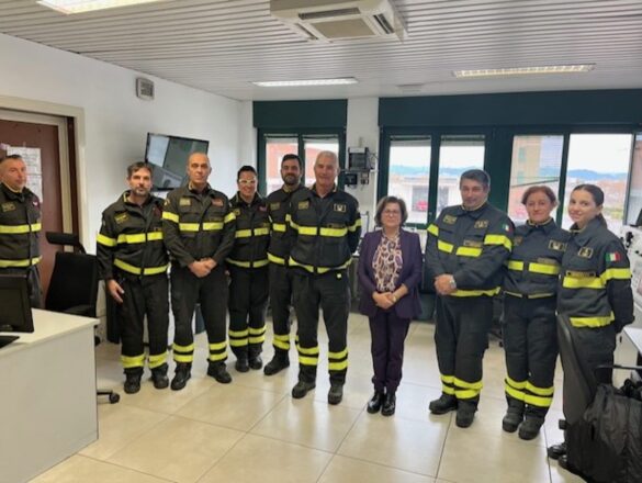visita prefetto Vigili del Fuoco
